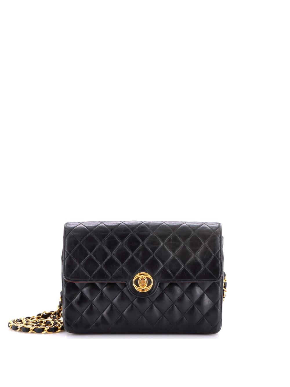 Chanel Vintage Cc Chain Flap Bag #248407C47B